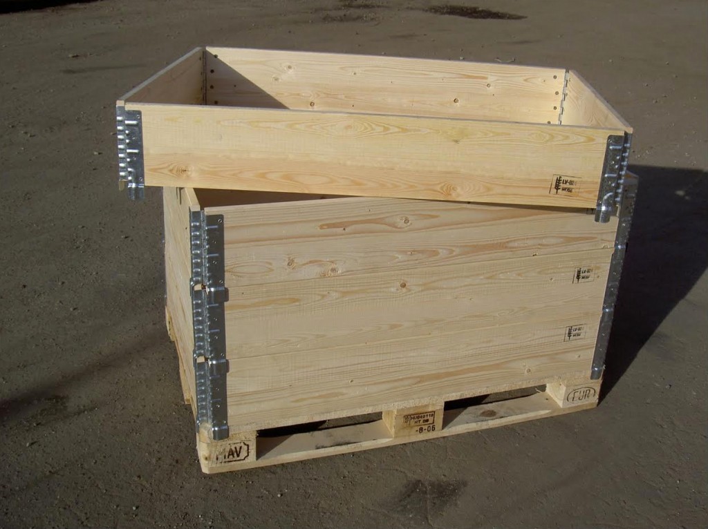 Variable Height Box New or Recycled Euro Collars | Cannock Pallets